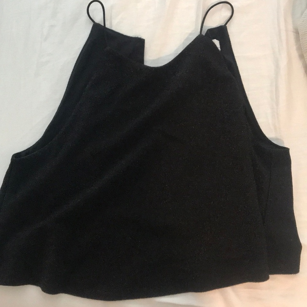 Glitter crop top